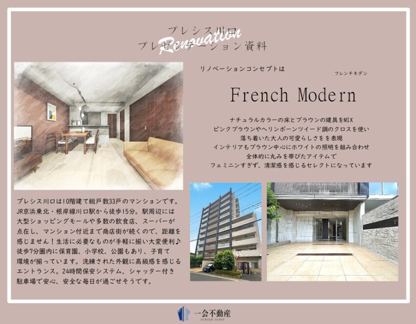 プレシス川口のプランニング画像