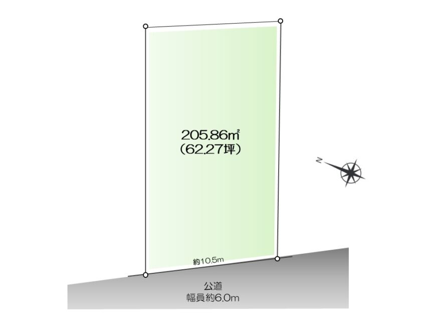 多摩市桜ケ丘1丁目 土地 C区画（1）