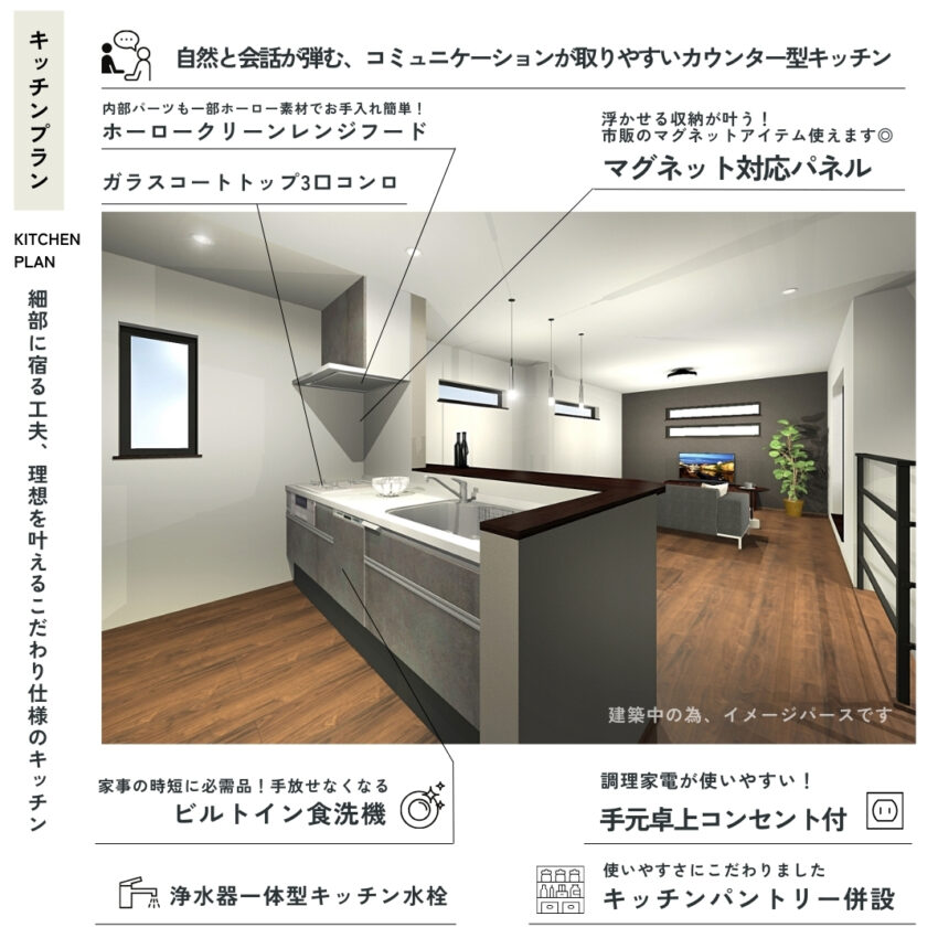 SORAEA 丸山１丁目 新築戸建vol.1の設備・デザイン画像