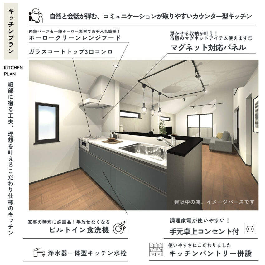 SORAEA 丸山１丁目 新築戸建vol.2の設備・デザイン画像