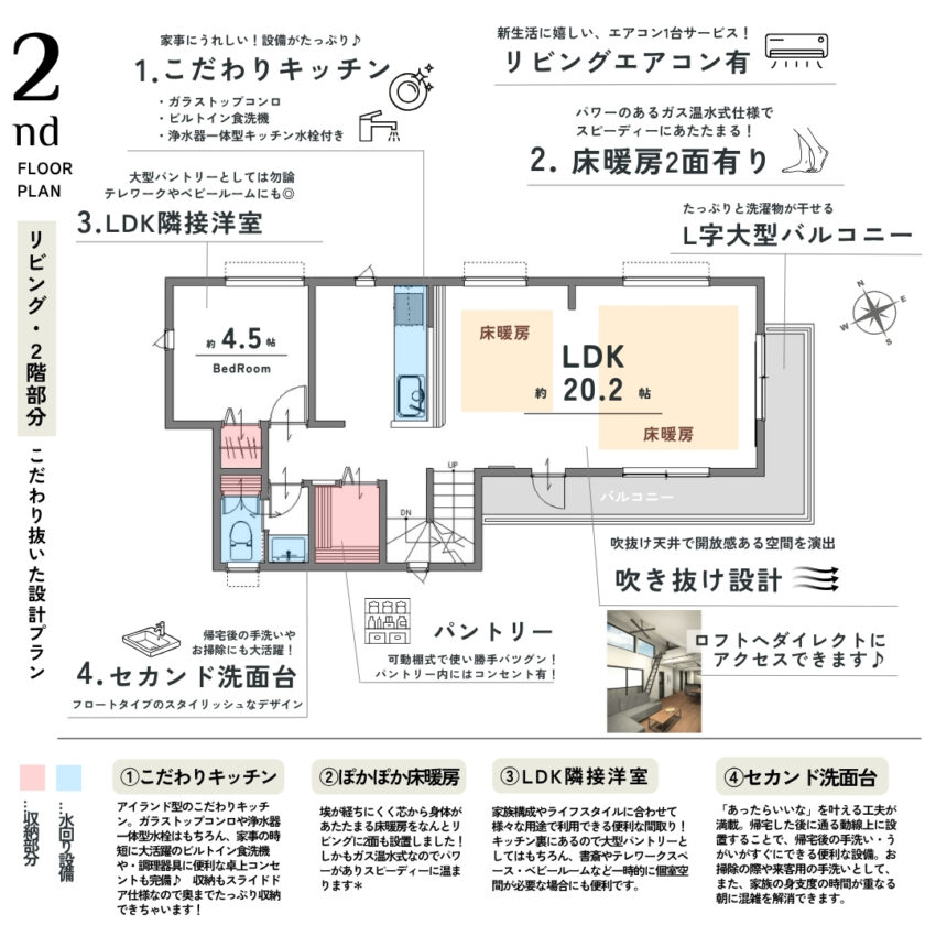 船橋市丸山１丁目B号棟∼VINTAGE CAFÉ STYLE∼のプランニング画像