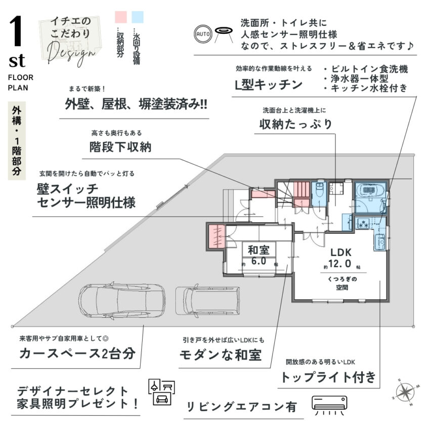 和光市南1丁目戸建のプランニング画像