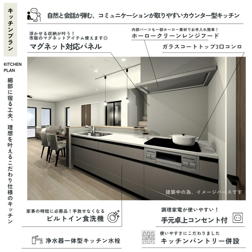 SORAEA 丸山１丁目 新築戸建vol.3の設備・デザイン画像