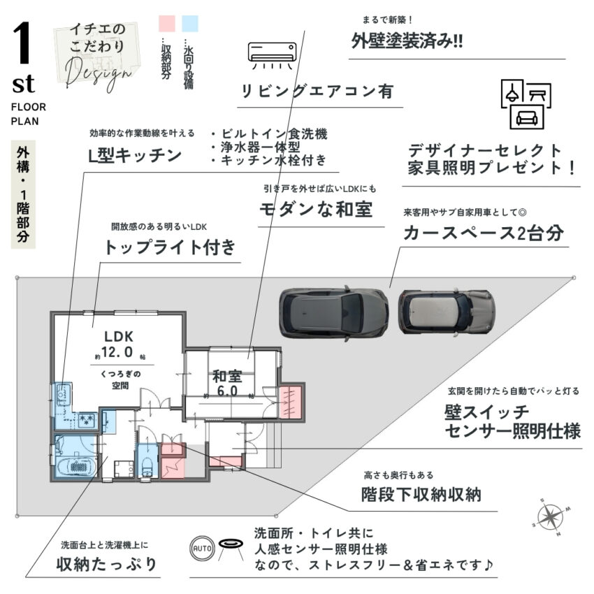 和光市南1丁目戸建のプランニング画像