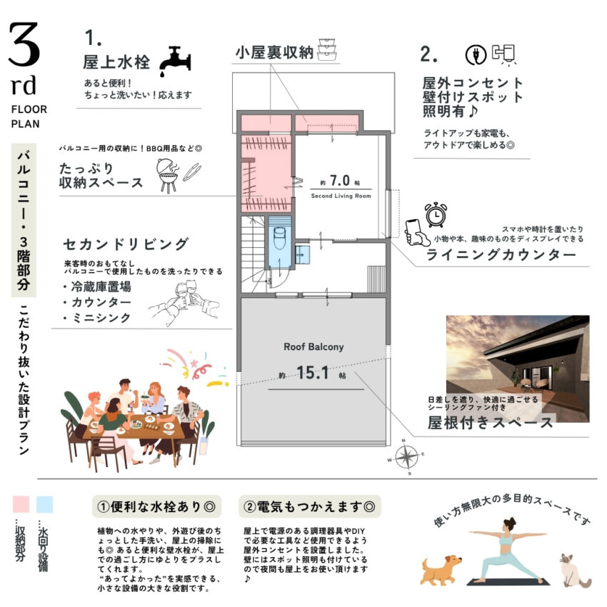 LEGXIA 高島平１丁目 新築戸建のプランニング画像
