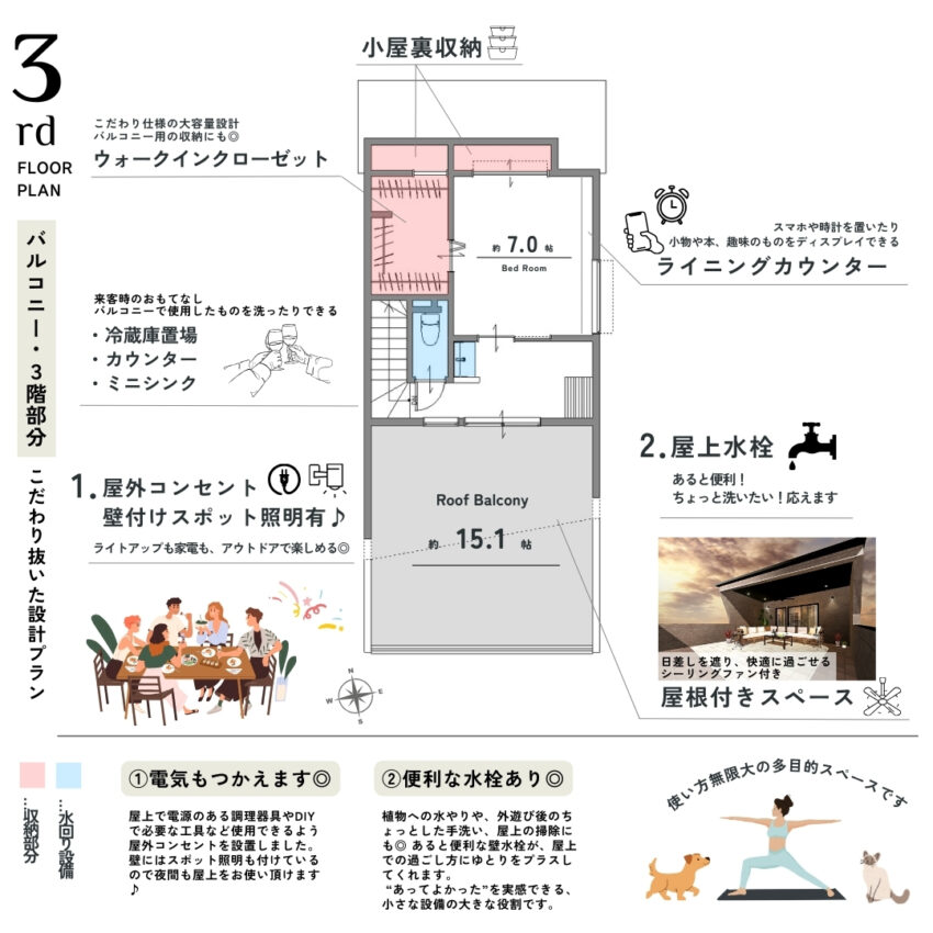 LEGXIA 高島平１丁目 新築戸建のプランニング画像