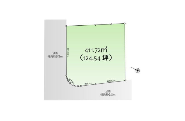 多摩市桜ケ丘1丁目 土地