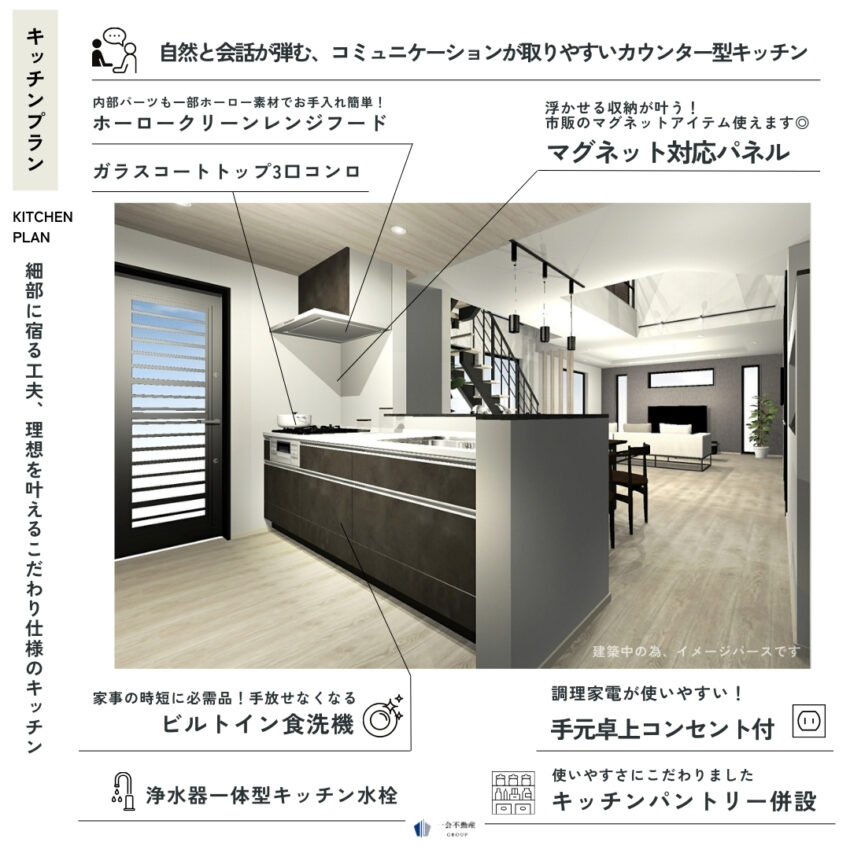 LEGXIA 桜ケ丘1丁目 新築戸建 vol.3の設備・デザイン画像