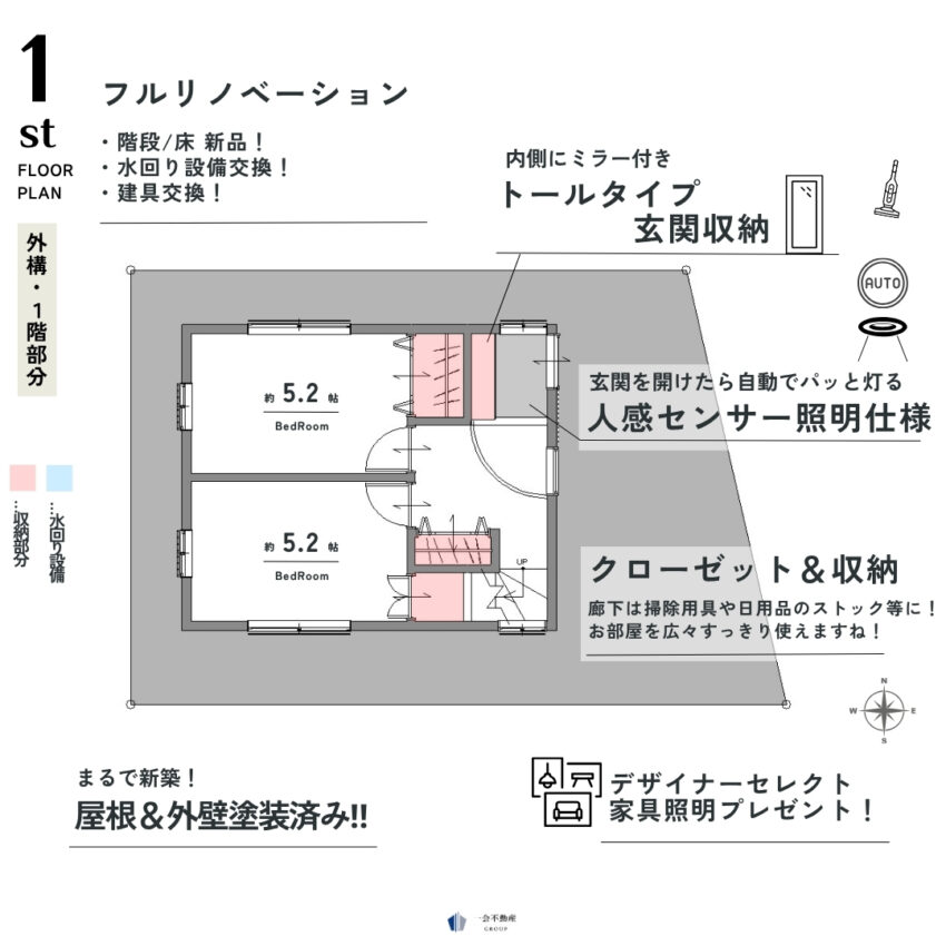 大田区東糀谷4丁目戸建のプランニング画像