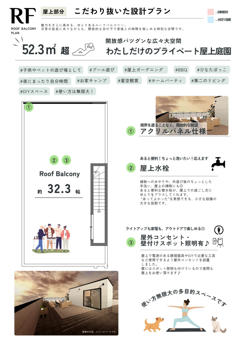 LEGXIA 北小岩3丁目 新築戸建てのプランニング画像
