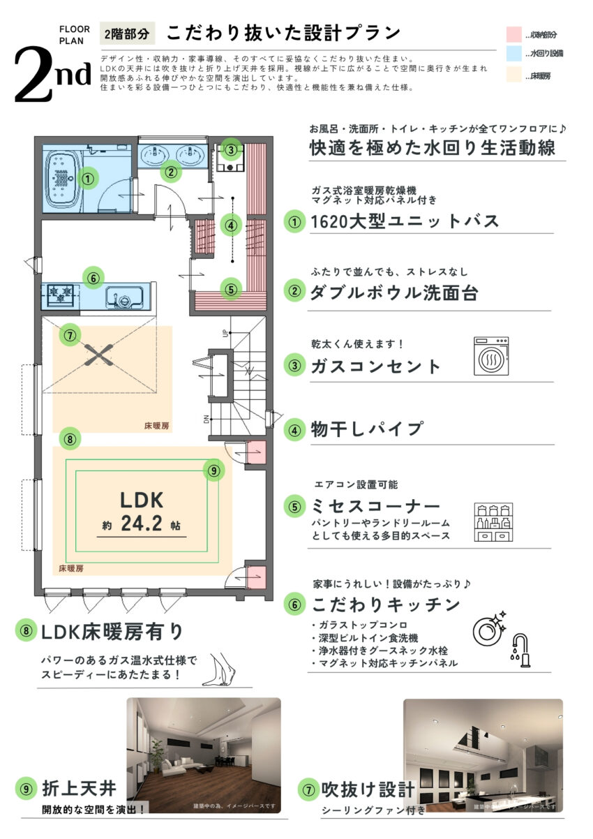 LEGXIA 北小岩3丁目 新築戸建てのプランニング画像